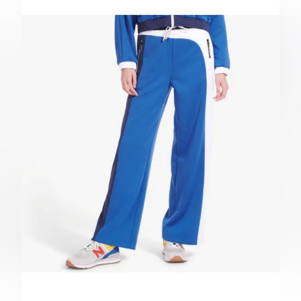 New Balance x Staud High Waist Track Pants in Blue Quartz size M - Picture 2 of 9